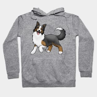 Dog - Border Collie - Tri-Color Hoodie